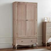Camille Combination Wardrobe 100cm - Limed Oak image
