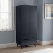 Alicia Combination Wardrobe 80cm - Anthracite image