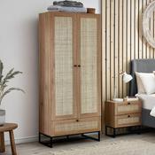 Padstow Wardrobe 80cm - Oak image