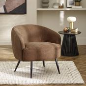 Dahlia Rust Linen Accent Chair - 74cm Living Room Chair image