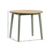 Linwood Dining Set - Dropleaf Round Dining Table and 4 Chairs image