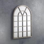 Opus 60cm Window Wall Mirror - Pewter Frame image