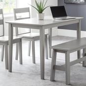 Kobe 112cm Grey Dining Table - 4 Seater Kitchen Table image