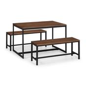 Tribeca Dining Table and 2 Tribeca Benches image
