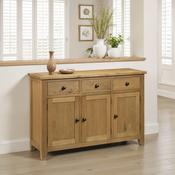 Astoria 128cm Oak Sideboard - Dining Room Storage image