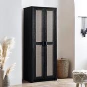 Sydney 2 Door Wardrobe 80cm - Black image