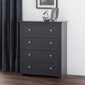 Radley 4 Drawer Chest of Drawers 85cm - Anthracite image
