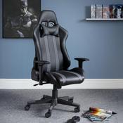 Meteor Gaming Office Chair - Black and Grey image
