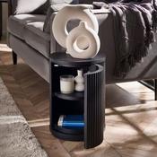 Louis 33cm Ash Veneer Side Table - Living Room Accent Table image