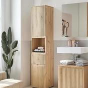 Austin 40cm Tall Bathroom Storage Cabinet - Artisan Oak image