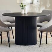 Louis 120cm Ash Veneer Dining Table - 4 Seater Kitchen Table image