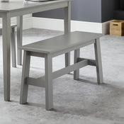 Kobe 92cm Grey Dining Bench - Kitchen Seating image