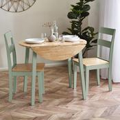 Linwood 2 Seater Dining Set - Painted Table and Chairs image