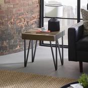 Troy 50cm Melamine Side Table - Living Room Accent Table image