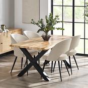 Harvey 4 Seater Dining Set - painted Table and Chairs image