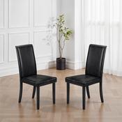 Hudson Set of 2 Dining Chairs - Black image