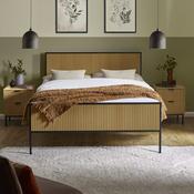 Sia Oak Effect Bed Frame image