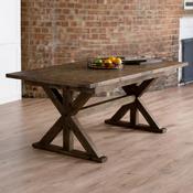 Chatsworth 220cm Cashew Dining Table - 6 Seater Kitchen Table image