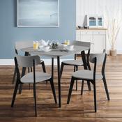 Casa Grey Dining Table 4 Casa Grey Dining Chairs image