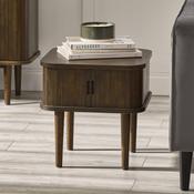 Arya 45cm Painting Side Table - Living Room Accent Table image