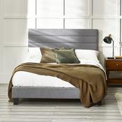Merida Fabric Grey Linen Bed Frame image