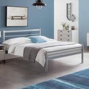 Alpen 135cm Double Silver Metal Bed Frame image