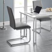 Roma Set of 2 Dining Chairs - Slate Grey image