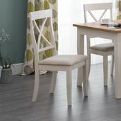 Davenport Set of 2 Dining Chairs - Ivory image
