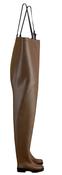 Le Chameau, Mer Renforcé chest Waders Marron, 1064-0100 image