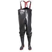 Pros,Ultra Resistant Pvc/rubber Chest Waders Black,SB01 image