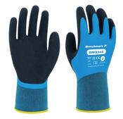 Benchmark,Water Repellent Fully Coated Dual Latex Grip, BMG342