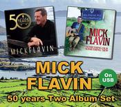 Mick Flavin - 50 Years Two Album Set (USB Flash Drive)