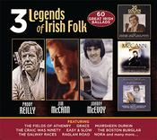 Paddy Reilly / Jim McCann / Johnny McEvoy - 3 Legends Of Irish Folk image