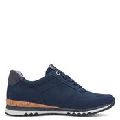 Amelia Cork Trim Trainer - Blue