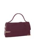 Rectangular Grab Handle Bag - Mulbarry