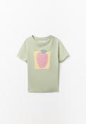 Basic Strawberry T-Shirt - Green image