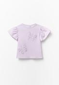 Butterfly Patch T-Shirt - Lavender image