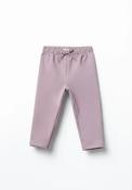 Solid Colour Trousers - Purple