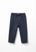 Solid Colour Trousers - Blue