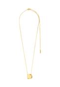 Presence Gold Plated Coin Necklace - Gold
