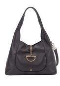 Aura Double Handle Shoulder Bag - Brown
