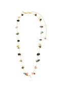Here Gold Plated Necklace - Gold/multi