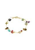 Here Gold Plated Bracelet - Gold/multi