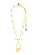 Here Gold Plated Necklace - Gold