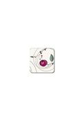 Tiffany Rose Coasters - Set Of 6