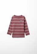 Striped Long Sleeve T-Shirt - Red
