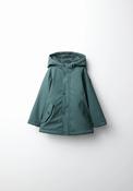 Water Resistant Hooded Coat - Green