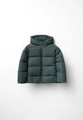 Solid-colour puffer jacket - Green