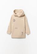 Multi-Technical Hoodie - Beige image