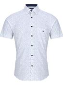 Short Sleeve Giovanni Shirt With Elastane - Print image